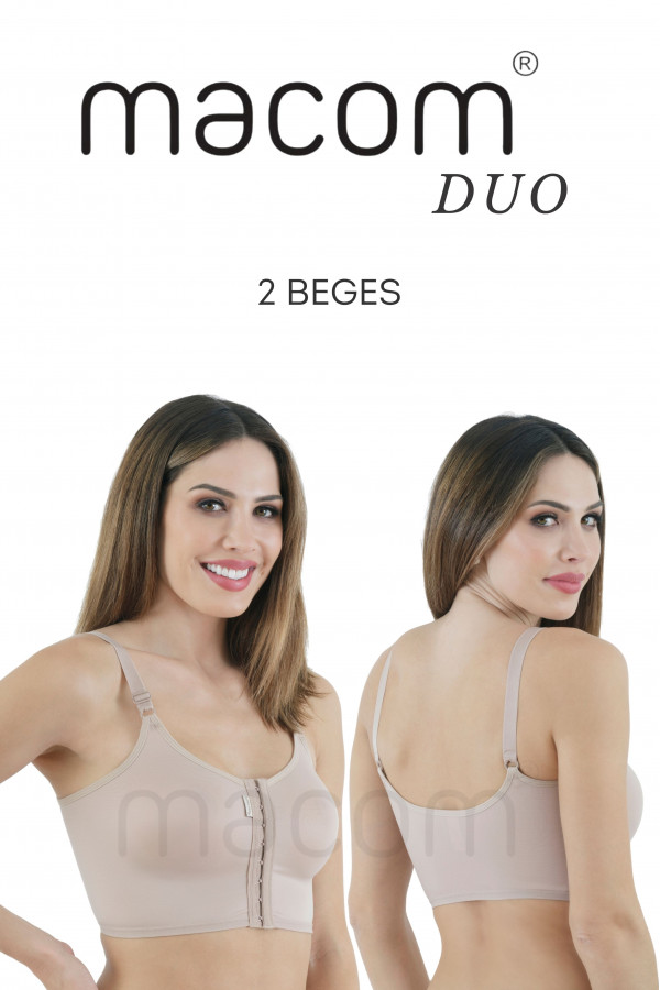 Conjunto de sutiãs 2 Beges 1007DUOM2B1